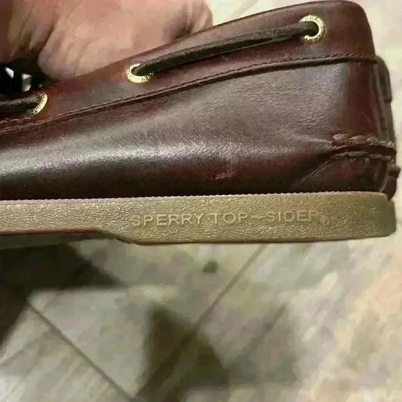 Sperry Top Sider Gold Cup Boat Shoes Great Condition, Never Worn Size 14 - Picture 10 of 12